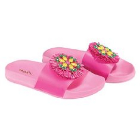 mark. Shoes - mark. Sandals, gems, charms, pineapple, swimsuit